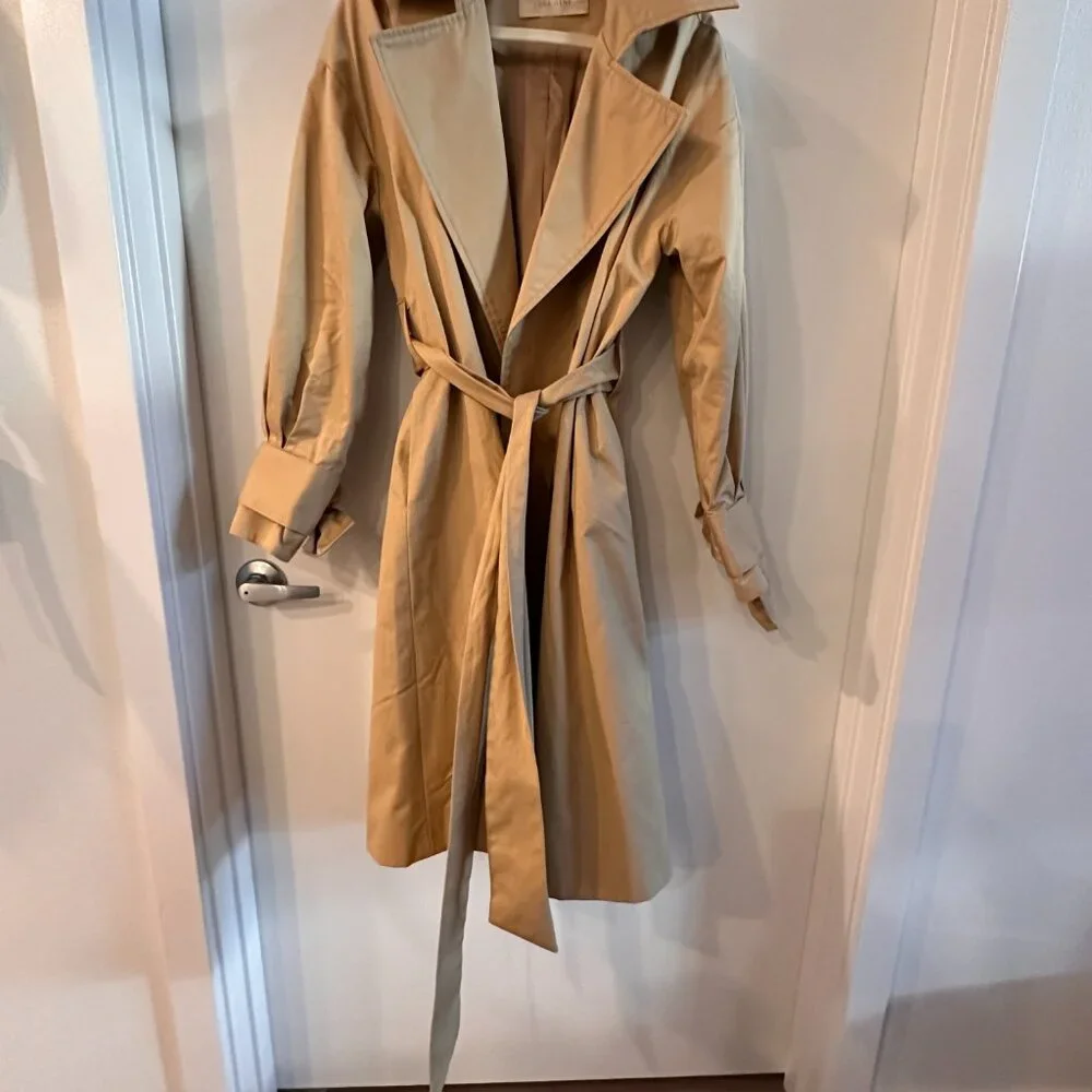 Cotton Trench Coat - Picture 3 of 7